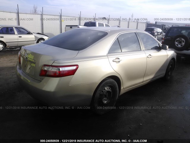 4T1BK46K67U555892 - 2007 TOYOTA CAMRY NEW GENERAT LE/XLE/SE BROWN photo 4