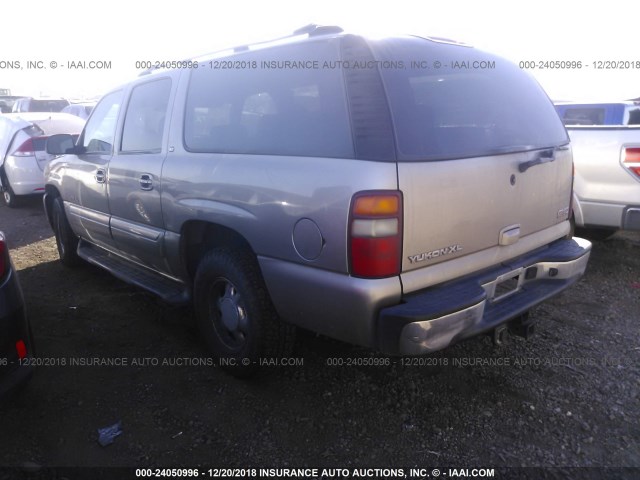 3GKFK16Z33G332146 - 2003 GMC YUKON XL K1500 GRAY photo 3