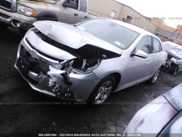 1G11C5SL4EF160766 - 2014 CHEVROLET MALIBU 1LT 银色 照片 2