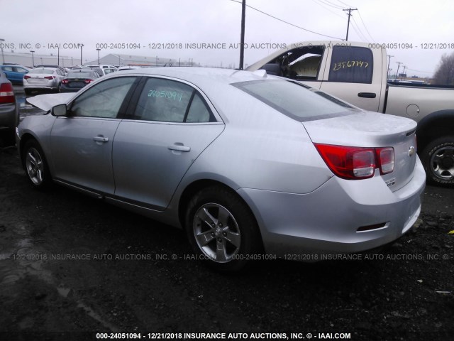 1G11C5SL4EF160766 - 2014 CHEVROLET MALIBU 1LT 银色 照片 3