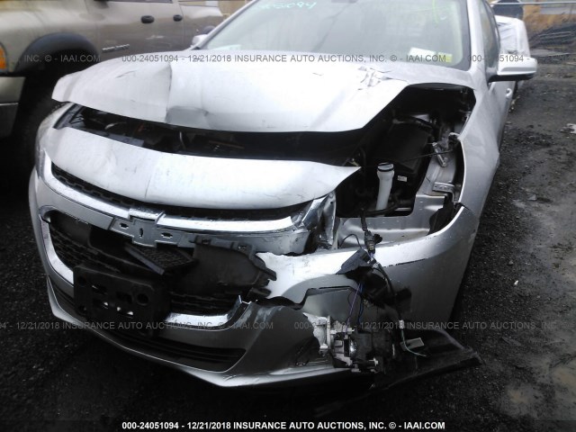 1G11C5SL4EF160766 - 2014 CHEVROLET MALIBU 1LT 银色 照片 6