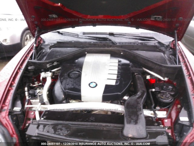 5UXZW0C51CL674625 - 2012 BMW X5 XDRIVE35D Bordo fotoğraf 10