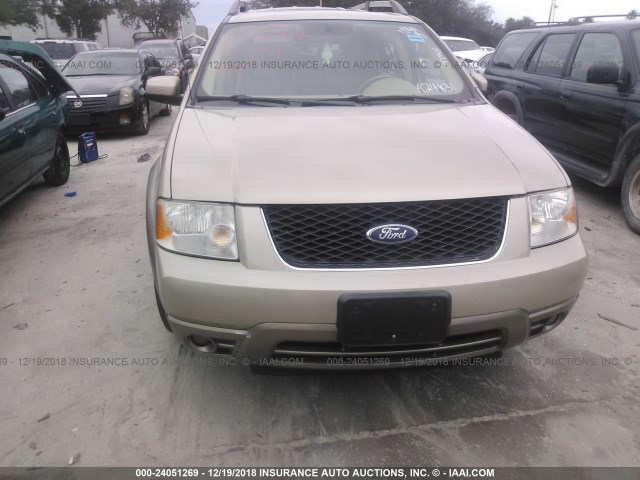 1FMZK02136GA24831 - 2006 FORD FREESTYLE SEL GOLD photo 6