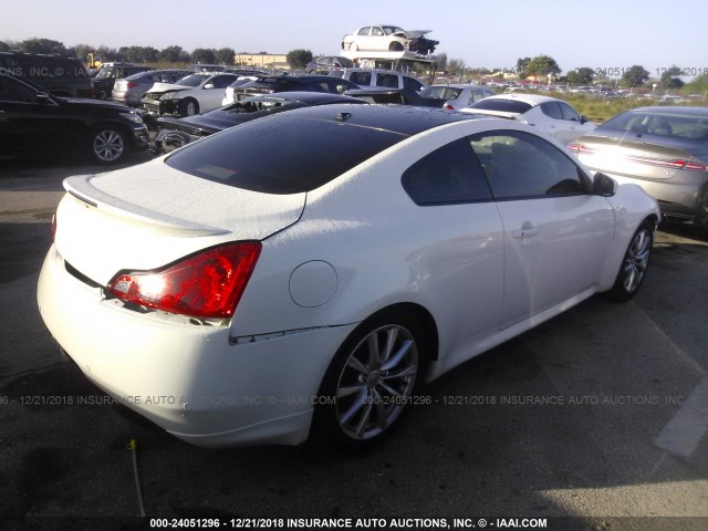 JN1CV6EKXDM900191 - 2013 INFINITI G37 JOURNEY/IPL WHITE photo 4