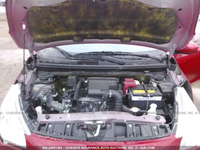 ML32F3FJ7JHF13408 - 2018 MITSUBISHI MIRAGE G4 ES Tünd qırmızı foto 10