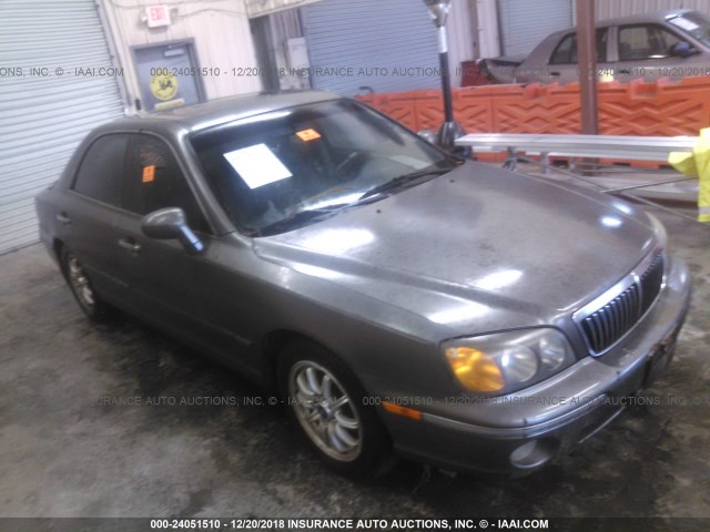 KMHFU45E12A186229 - 2002 HYUNDAI XG 350 GRAY photo 1