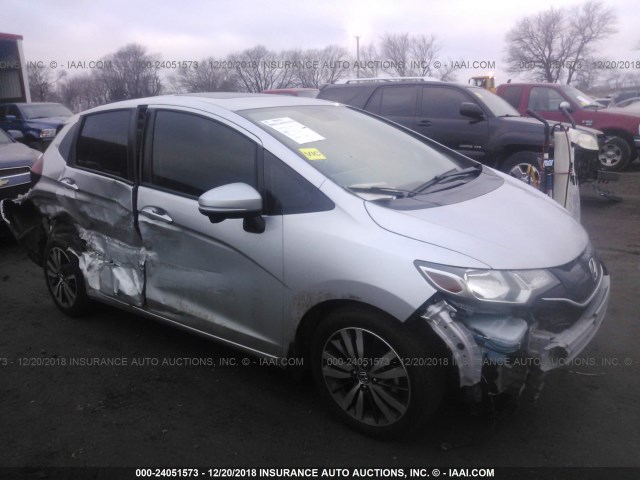 3HGGK5G89FM763353 - 2015 HONDA FIT EX/EXL GRAY photo 1