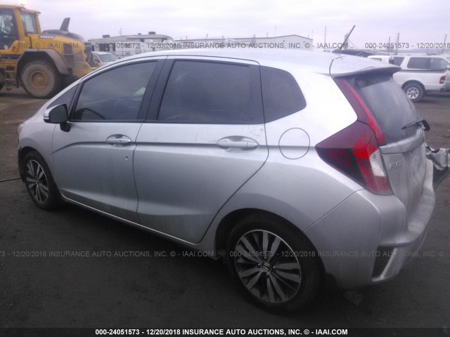 3HGGK5G89FM763353 - 2015 HONDA FIT EX/EXL GRAY photo 3