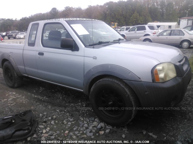 1N6DD26S82C360884 - 2002 NISSAN FRONTIER KING CAB XE SILVER photo 1
