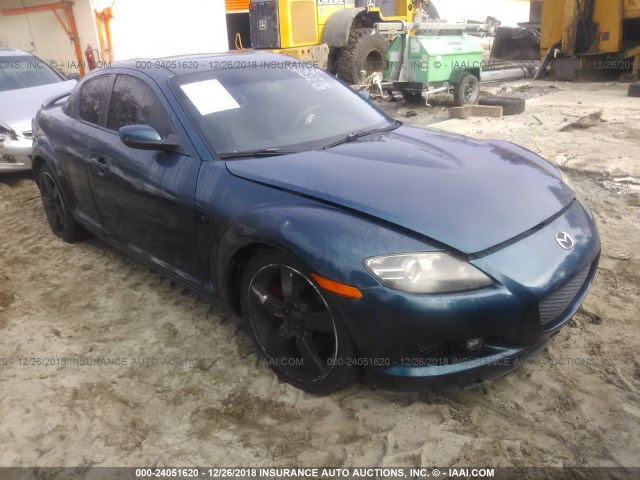 JM1FE173770212468 - 2007 MAZDA RX8 BLUE photo 1