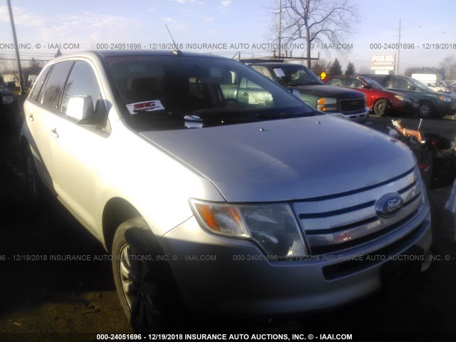 2FMDK3JC9ABB09087 - 2010 FORD EDGE SEL SILVER photo 1