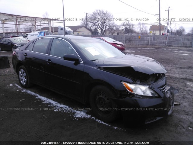 4T1BE46K59U883637 - 2009 TOYOTA CAMRY SE/LE/XLE BLACK photo 1