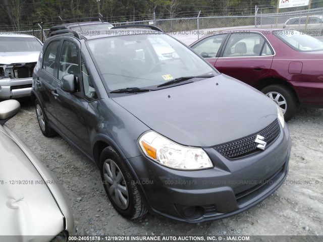 JS2YB5A35B6304238 - 2011 SUZUKI SX4 GRAY photo 1