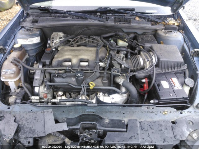 1G1NE52M7WY178463 - 1998 CHEVROLET MALIBU LS Mavi foto 10