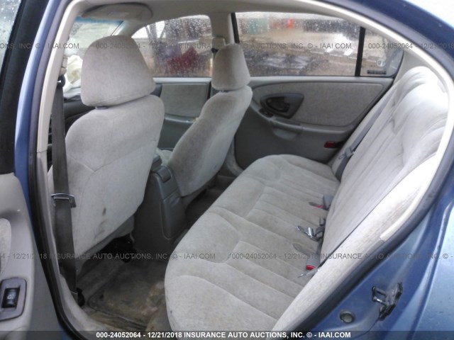 1G1NE52M7WY178463 - 1998 CHEVROLET MALIBU LS Mavi foto 8