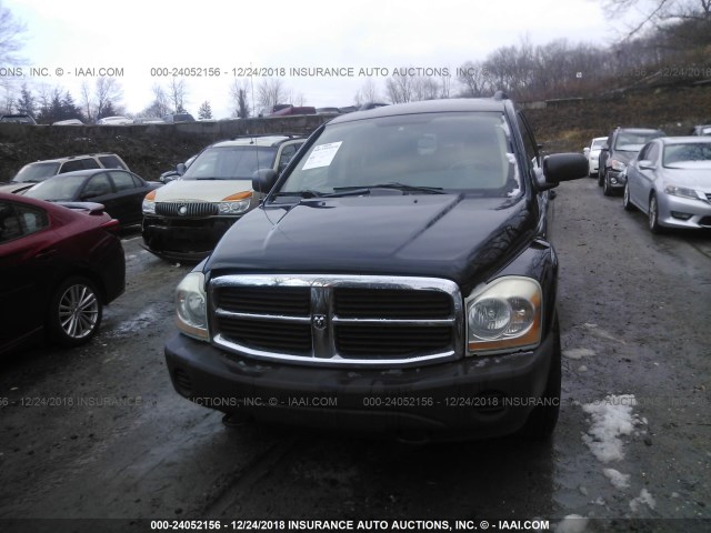 1D4HB38N55F594185 - 2005 DODGE DURANGO ST BLACK photo 6