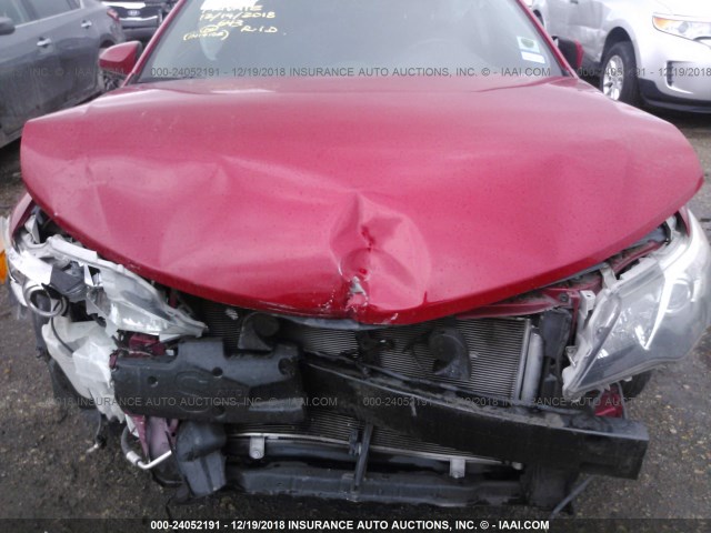 4T1BF1FK2DU710145 - 2013 TOYOTA CAMRY L/SE/LE/XLE Qırmızı foto 10
