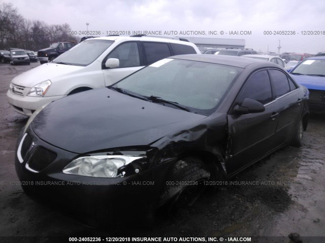 1G2ZF55B864287106 - 2006 PONTIAC G6 SE GRAY photo 2