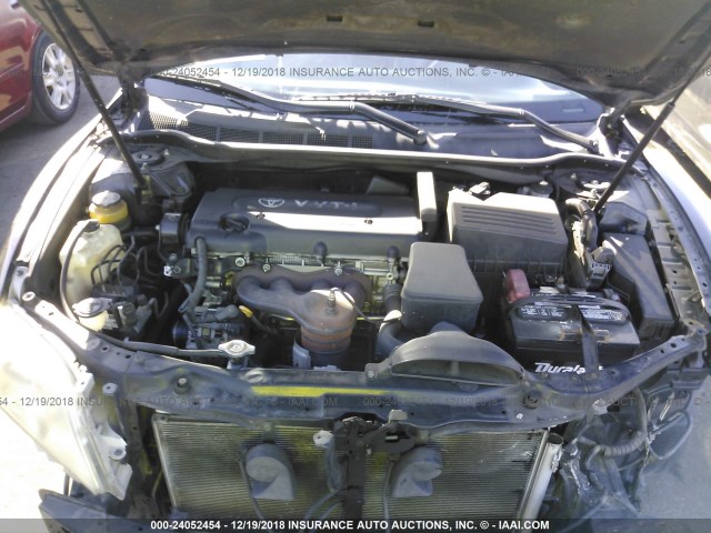 4T1BE46K57U548990 - 2007 TOYOTA CAMRY NEW GENERAT CE/LE/XLE/SE BLACK photo 10