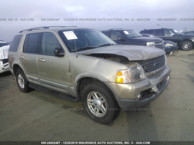 1FMZU63K82ZC92714 - 2002 FORD EXPLORER XLT GOLD photo 1