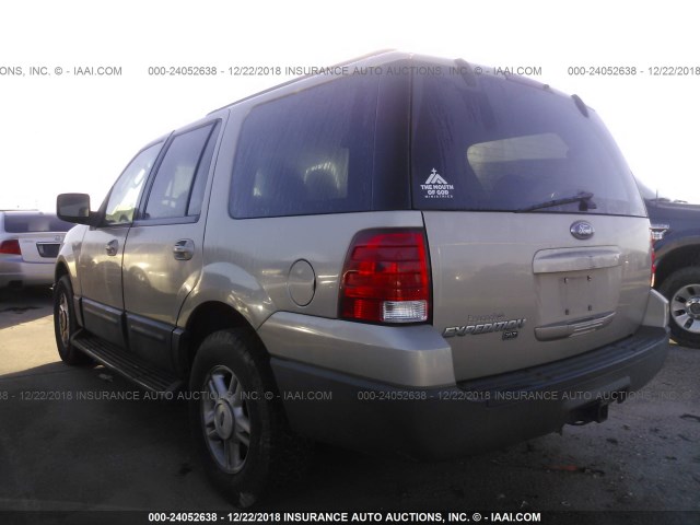 1FMPU15546LA62291 - 2006 FORD EXPEDITION XLT GOLD photo 3