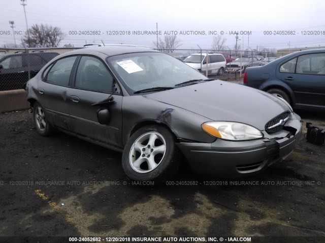 1FAFP55UX1G130302 - 2001 FORD TAURUS SES GRAY photo 1