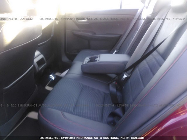4T1BF1FK5FU929331 - 2015 TOYOTA CAMRY LE/XLE/SE/XSE RED photo 8