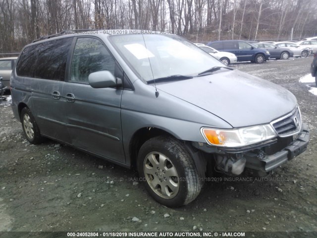 5FNRL18052B036280 - 2002 HONDA ODYSSEY EXL GRAY photo 1