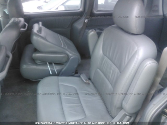 5FNRL18052B036280 - 2002 HONDA ODYSSEY EXL GRAY photo 8