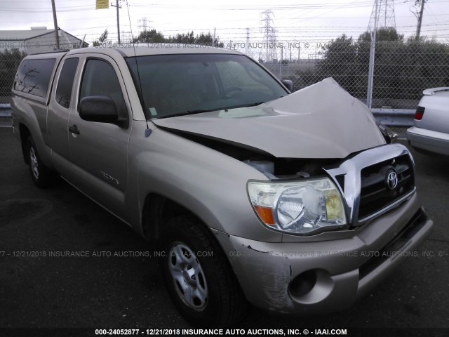 5TETX22N25Z087579 - 2005 TOYOTA TACOMA ACCESS CAB ოქროსფერი ფოტო 1