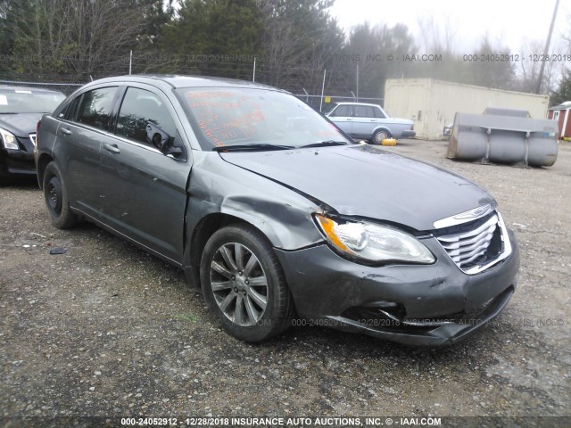 1C3CCBBB8DN538716 - 2013 CHRYSLER 200 TOURING GRAY photo 1