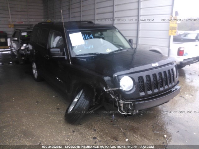 1C4NJRFB5ED718692 - 2014 JEEP PATRIOT LATITUDE BLACK photo 6