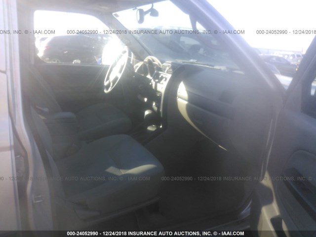 5N1ED28T24C635239 - 2004 NISSAN XTERRA XE/SE SILVER photo 5