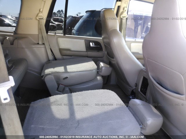 1FMFU17545LA70530 - 2005 FORD EXPEDITION EDDIE BAUER WHITE photo 8