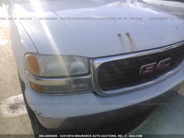 1GKFK16Z83J120468 - 2003 GMC YUKON XL K1500 WHITE photo 6