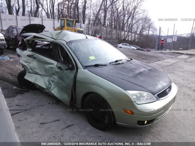 1FAFP37N77W118259 - 2007 FORD FOCUS ZX5/S/SE/SES GREEN photo 1