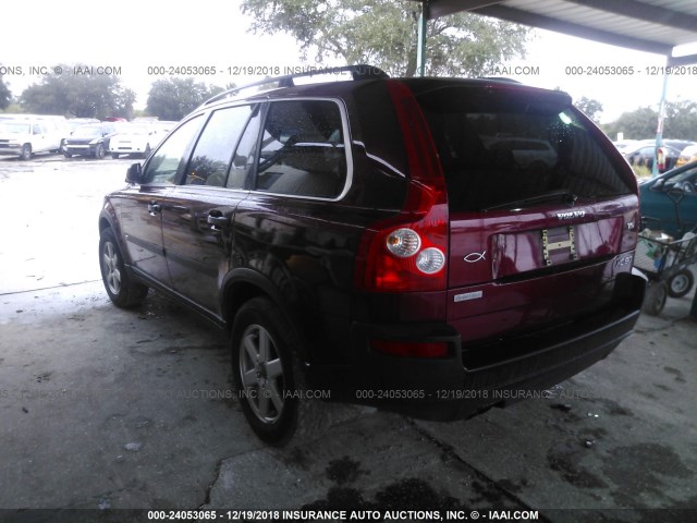 YV1CY59H441105274 - 2004 VOLVO XC90 RED photo 3