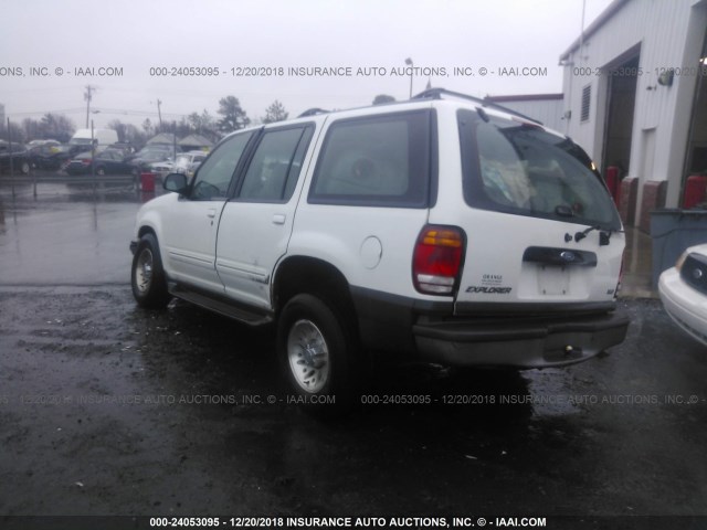 1FMZU62X5YZA22572 - 2000 FORD EXPLORER XLS WHITE photo 3