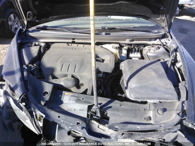 1G1ZC5E02CF248989 - 2012 CHEVROLET MALIBU 1LT 灰色 照片 10