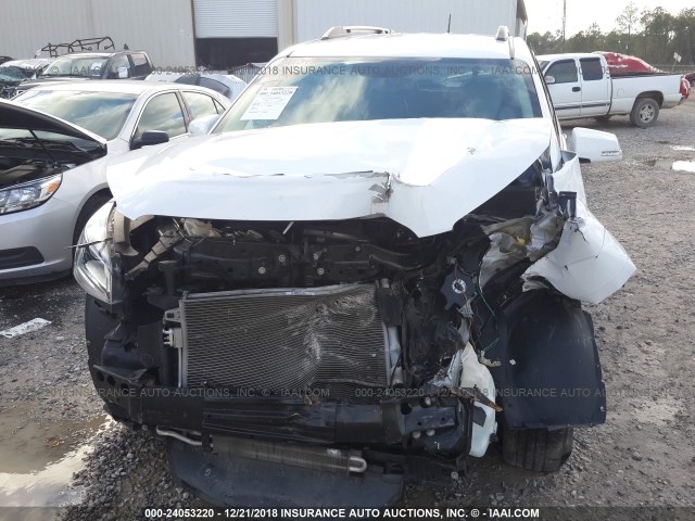 1GKKRRKDXGJ291442 - 2016 GMC ACADIA WHITE photo 6