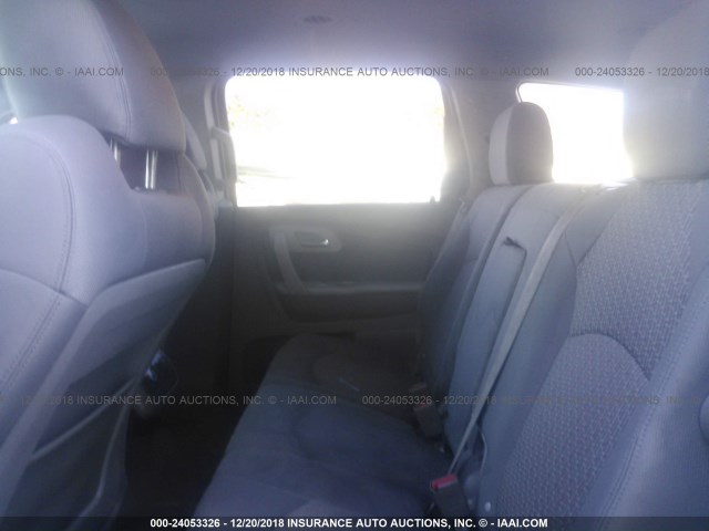 1GNKVEED4BJ155271 - 2011 CHEVROLET TRAVERSE LS SILVER photo 8