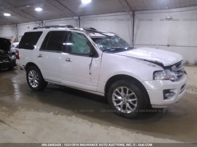 1FMJU2AT6HEA27856 - 2017 FORD EXPEDITION LIMITED WHITE photo 1