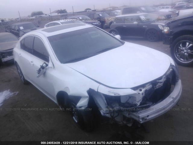 19UUA8F5XEA006293 - 2014 ACURA TL TECH WHITE photo 1
