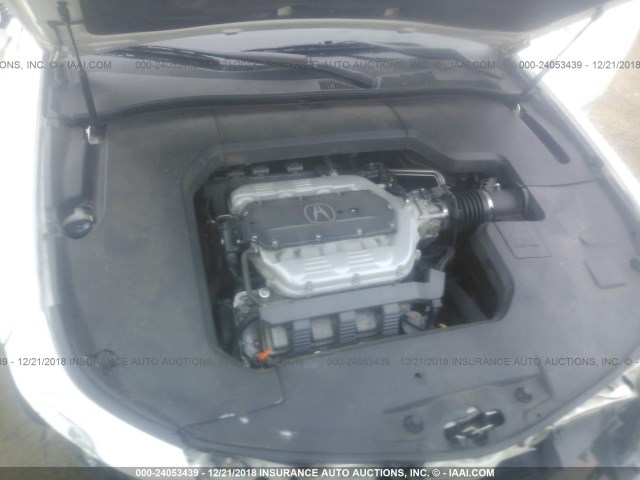 19UUA8F5XEA006293 - 2014 ACURA TL TECH WHITE photo 10