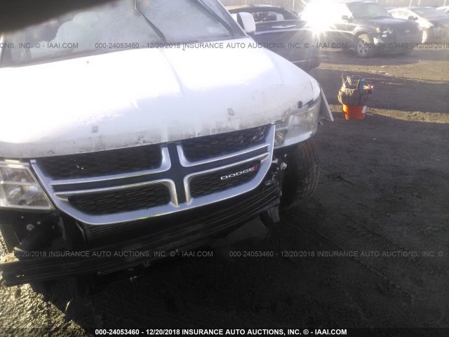 3C4PDCBG3CT368498 - 2012 DODGE JOURNEY SXT WHITE photo 6