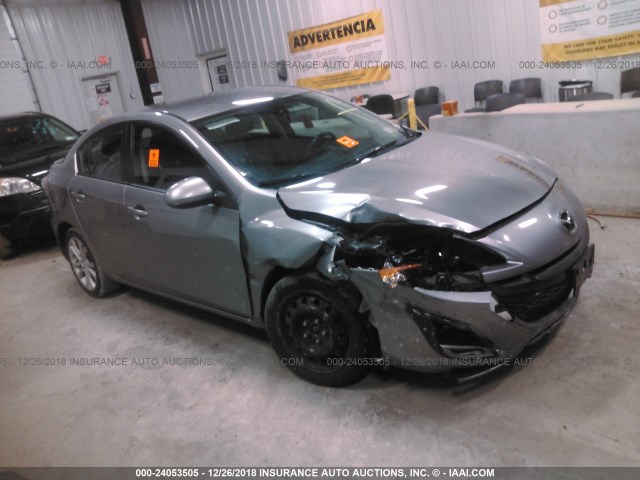 JM1BL1S61A1292177 - 2010 MAZDA 3 S GRAY photo 1