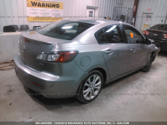 JM1BL1S61A1292177 - 2010 MAZDA 3 S GRAY photo 4