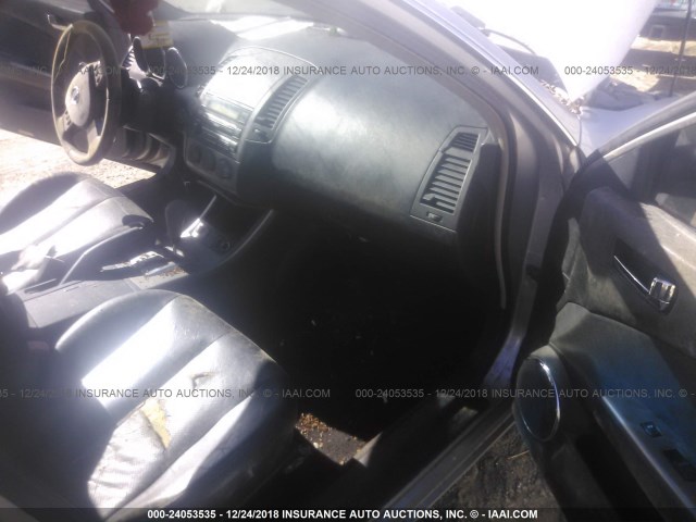 1N4AL11E05N407215 - 2005 NISSAN ALTIMA S/SL SILVER photo 5