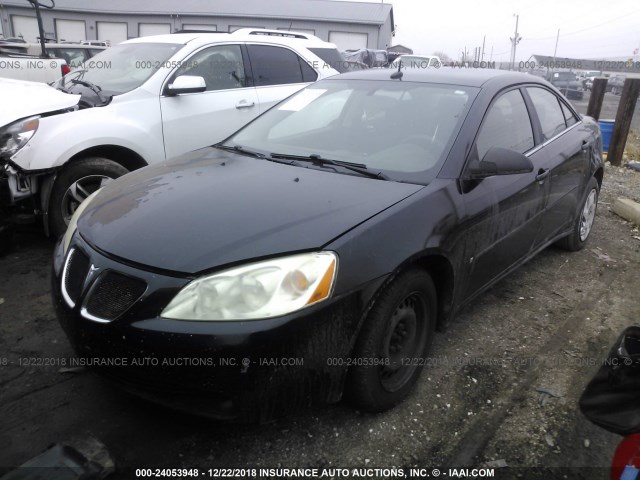 1G2ZF57B584156814 - 2008 PONTIAC G6 VALUE LEADER/BASE BLACK photo 2