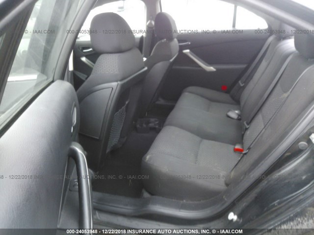 1G2ZF57B584156814 - 2008 PONTIAC G6 VALUE LEADER/BASE BLACK photo 8